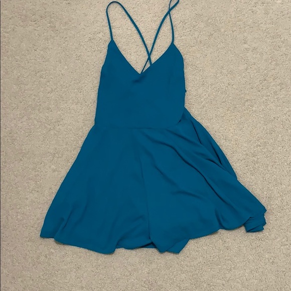 Express Lace Up Rompers - Picture 3 of 4